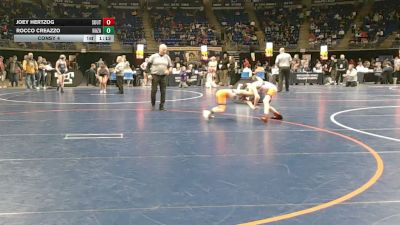 82 lbs Consy 4 - Joey Hertzog, Southern Lehigh vs Rocco Creazzo, Nazareth
