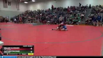 152 lbs Champ. Round 1 - William Alvarado, Fort Lupton vs Matthew Balzano, Broomfield