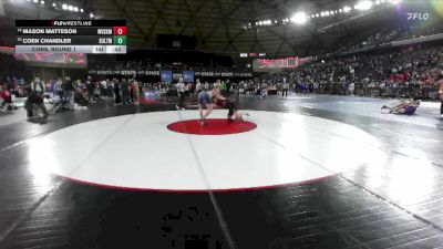 Boys 2A 175 lbs Cons. Round 1 - Coen Chandler, Sultan vs Mason Matteson, West Valley (Spokane)