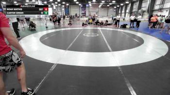 220 lbs Rr Rnd 3 - Noah Mathis, Team Shutt Van Hoven vs Carter Green, Flickr Boyz Trailglazers