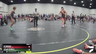 187 lbs Round 2 (4 Team) - JT Spence, Palmetto Gold vs Ethan Kuball, NC Pride Wrestling Black