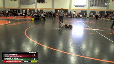 PW-12 lbs Semifinal - Jace Hubbard, Waverly Area Wrestling Club vs Parker Humpal, Solon Spartan Wrestling Club