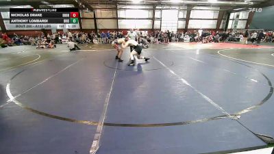 Quarterfinal - Nicholas Drake, Boonton vs Anthony Lombardi, Bristol
