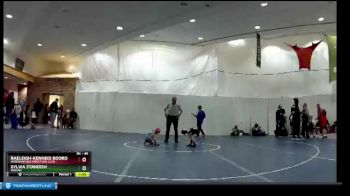 45 lbs Cons. Semi - Sylvia Standish, Indiana vs Raeleigh-Kennedi Boord, Underground Wrestling Club
