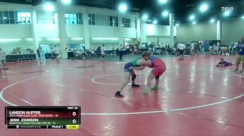 175 lbs Round 5 (6 Team) - Jerik Johnson, Nebraska Green Machine (Dev B) vs Landon Huffer, S.E.O. Wrestling Club- Team White