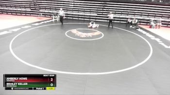 5A 130 lbs Cons. Semi - Amberly Howe, Wasatch vs Brailey Keller, Bonneville