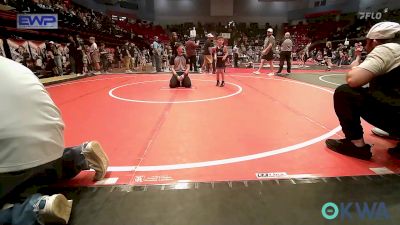 49 lbs Quarterfinal - Chevy Welden, RAW vs Kanon Zappone, Barnsdall Youth Wrestling