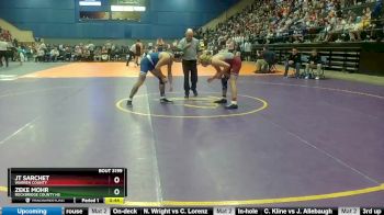 3 - 150 lbs Cons. Round 1 - JT Sarchet, Warren County vs Zeke Mohr, Rockbridge County HS