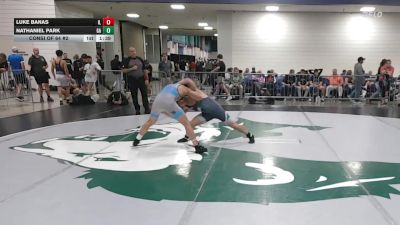 144 lbs Consi Of 64 #2 - Luke Banas, IL vs Nathaniel Park, GA