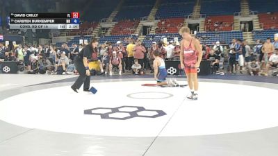 138 lbs Cons. Rd Of 16 - David Crilly, Florida vs Carsten Burkemper, Missouri