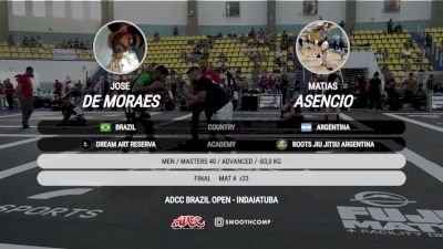 JOSE DE MORAES vs Matias Asencio 2026 ADCC Sao Paulo Open & Kids Trials