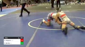 116 lbs Round Of 16 - Clayton Mcguire, Alaska Avalanche vs Curtis Bartley, Ioc