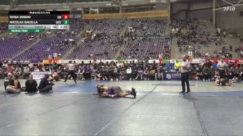 141 lbs Round 1 (16 Team) - Nosa Egbon, Loras vs Nicolas Balella, Castleton