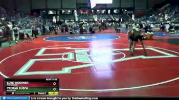 3 lbs Cons. Round 1 - Luke Woerner, Pike County vs Tristan Busch, Ringgold