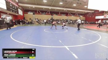 146 lbs Champ. Round 3 - Issac Judson, Albany High School vs Jackson Hicks, Arcata High School