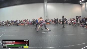 190 lbs Round 2 (6 Team) - Xander Dossett, Georgia United Red vs Fletcher Rose, Bandits