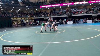 119 lbs Quarterfinal - Ridge Conant, Seward High School vs Christian Chandler, Scammon Bay High School