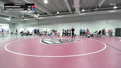 57 lbs Cons. Round 7 - Joseph Uhorchuk, Minion Training Center vs Domenic Munaretto, Titan Mercury Wrestling Club (TMWC)