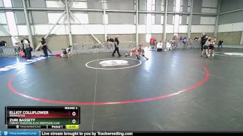 56-59 lbs Round 2 - Elliot Colliflower, Washington vs Zuri Bassett, Cabinet Mountain Elite Wrestling Club