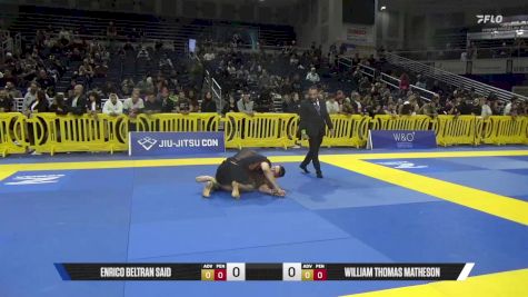 William Thomas Matheson vs Enrico Beltran Said 2025 Pan IBJJF Jiu-Jitsu No-Gi Championship
