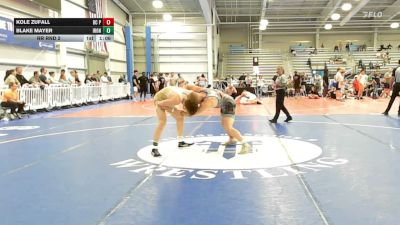 145 lbs Rr Rnd 2 - Kole Zufall, BC Predators - HSB vs Blake Mayer, Iron Faith Silver - HSB