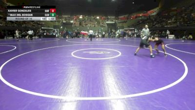 152 lbs Round Of 16 - Xavier Gonzales, Hanford vs Max Del Bosque, Clovis North