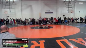 77 lbs Semifinal - Wyatt Hoehn, Maurer Coughlin Wrestling Club vs Landon Schlemmer, Woodshed Wrestling Club