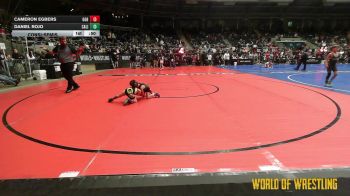 40 lbs Consolation - Cameron Egbers, GGB Ohio vs Daniel Rojo, California Grapplers
