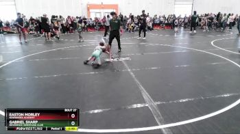45 lbs Cons. Round 1 - Gabriel Sharp, Reverence Wrestling Club vs Easton Morley, NoWorries Academy