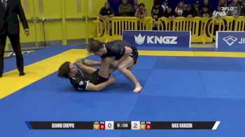 Max Hanson vs Gianni Grippo 2025 Pan IBJJF Jiu-Jitsu No-Gi Championship
