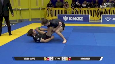 Max Hanson vs Gianni Grippo 2025 Pan IBJJF Jiu-Jitsu No-Gi Championship