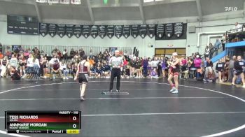 110 lbs Quarterfinal - Tess Richards, Solon vs AnnMarie Morgan, Mount Vernon