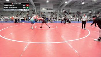 285 lbs Rr Rnd 2 - Gunner Hiller, Team Shutt Bowman (TSB) vs James Hartleroad, Midwest RTC