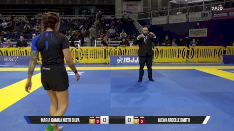 Aleah Ardelle Smith vs Maria Camila Nieto Silva 2025 Pan IBJJF Jiu-Jitsu No-Gi Championship