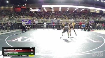 3A 152 lbs Semifinal - Alexander Soto, Riverdale vs Giovanni De Angeles, Park Vista Community