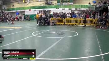 106 lbs Champ. Round 2 - Marco Muratori, PERKINS vs Carmello Kolb, SOLON