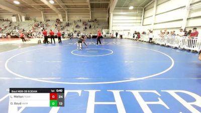 95 lbs Round Of 16 - Leon Melton, Team Maryland vs Dawson Boyd, Midwest Monsters