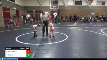 40 lbs Round 1 - Tj Burke, KINGSBURG WC vs Hunter Freeman, Mat Sense