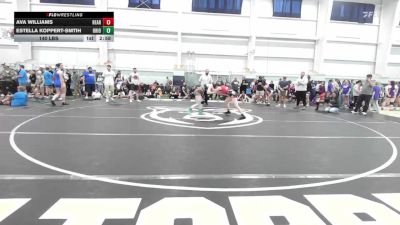140 lbs Round Robin 2 - Ava Williams, Heart Of A Lioness vs Estella Koppert-Smtih, Ohio Skibidi Rizzlers Purple