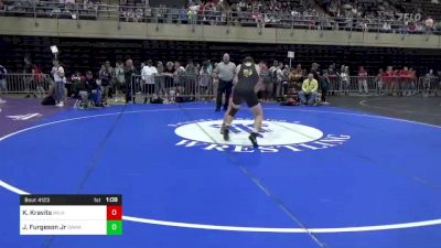 177 lbs Semifinal - Kade Kravits, Wilks-Barre, PA vs John Furgeson Jr, Damascus, MD