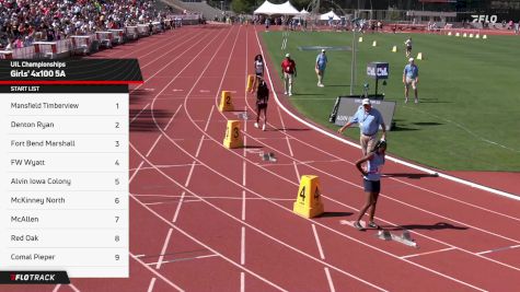 High School Girls' 4x100m Relay 5A, Finals 1