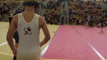 80 lbs Quarterfinal - Lincoln Goodrich, MN Elite vs Sebastian Gonzales, Summit Wrestling Academy