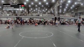 126 lbs Round 2 (8 Team) - Dalton Stragand, TDWC Maniacs Blue & Gold vs Aiden Swink, 84 Athletes