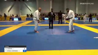 OMAR SABHA vs THIAGO VEIGA XIMENES 2021 American National IBJJF Jiu-Jitsu Championship