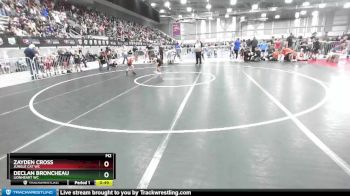 53 lbs 5th Place Match - Zayden Cross, Jungle Cat WC vs Declan Broncheau, Lionheart WC