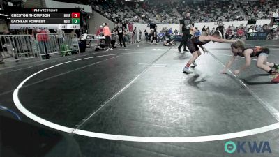 67 lbs Consi Of 16 #2 - Cheston Thompson, Hurricane Wrestling Academy vs Lachlan Forrest, Northeast Take Down Club
