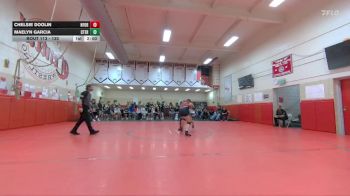 135 lbs Champ. Round 2 - Chelsie Doolin, North Fork vs Maelyn Garcia, Center