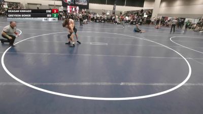 113 lbs Cons. Rd Of 32 - Greyson Boner, Ohio vs Deagan Kinkade, Coachella Valley Wrestling Club