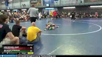 55 lbs Round 6 (8 Team) - Jon Michael Gant, Stronghold - Black vs Beckham Stricklin, NOLA Black