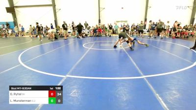 135 lbs Rr Rnd 1 - Gavin Ryhal, Bad Karma vs Luke Munsterman, Illinois Cornstars